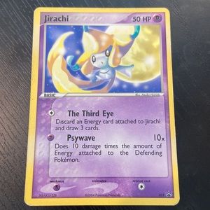 Jirachi #021 Black Star Promo Pokemon Card 2004